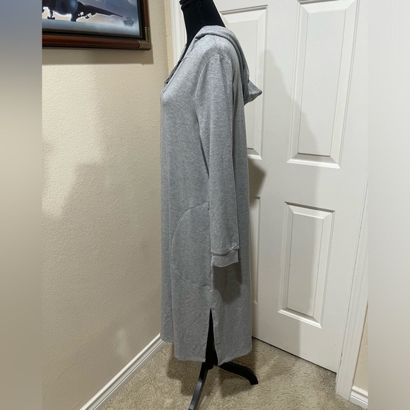 JOH FRANCINE LONG SLEEVE HEATHER GRAY WOMENS DRESS, SIZE XL - Picture 6 of 9